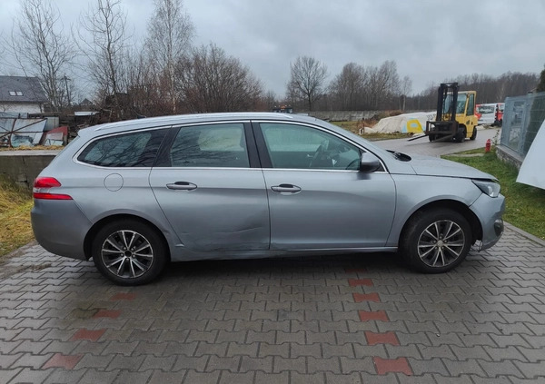 Peugeot 308 cena 15900 przebieg: 310000, rok produkcji 2016 z Warszawa małe 106